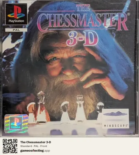 The Chessmaster 3-D PlayStation, PAL box front