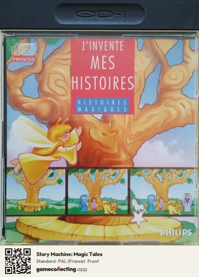 Story Machine: Magic Tales Philips CD-i, France box front
