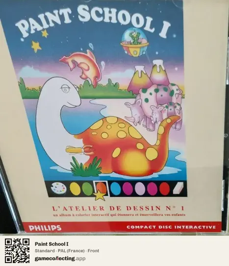 Paint School I Philips CD-i, France box front