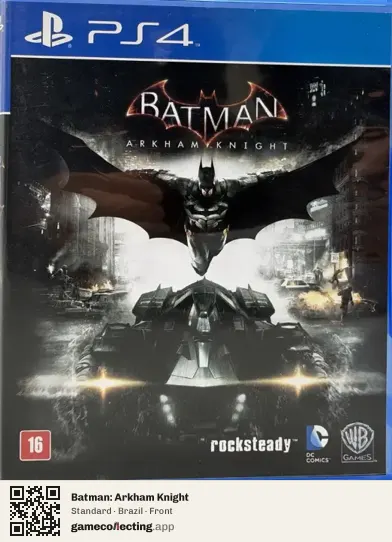 Batman: Arkham Knight PlayStation 4, Brazil box front