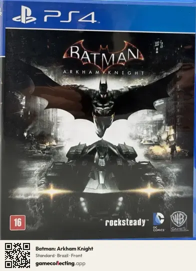 Batman: Arkham Knight PlayStation 4, Brazil box front
