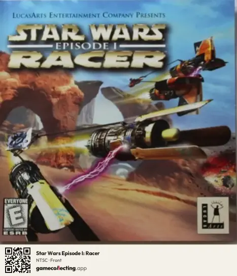 Star Wars Episode I: Racer Computer, NTSC box front