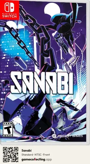 Sanabi Nintendo Switch, NTSC box front