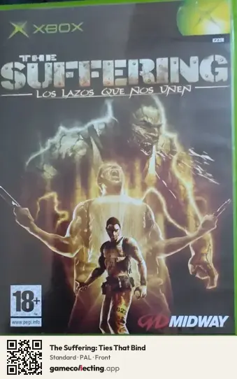 The Suffering: Ties That Bind Xbox, PAL box front