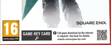 Final Fantasy VII Remake Intergrade, the PEGI square on its front