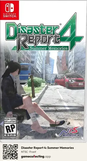 Disaster Report 4: Summer Memories Nintendo Switch, NTSC box front