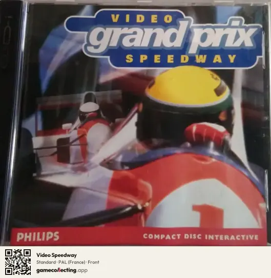 Video Speedway Philips CD-i, France box front