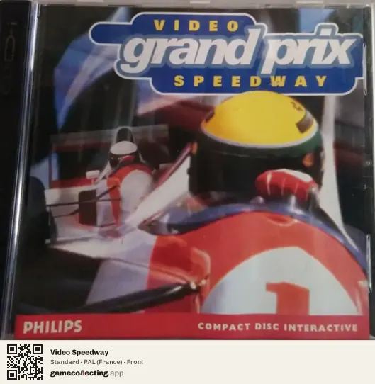 Video Speedway Philips CD-i, France box front