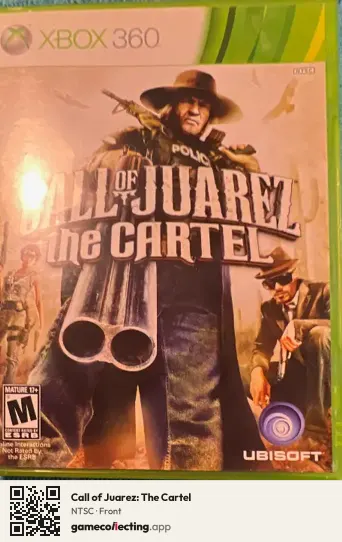 Call of Juarez: The Cartel Xbox 360, NTSC box front