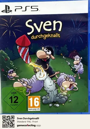 Sven Durchgeknallt PlayStation 5, PAL box front