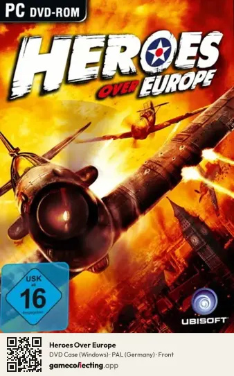 Heroes Over Europe Computer, Germany box front