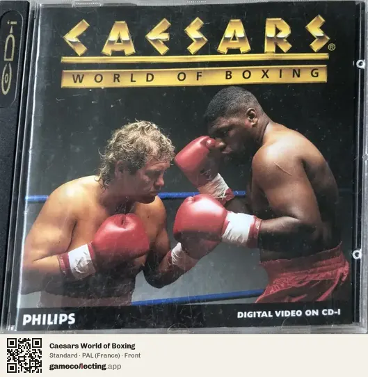 Caesars World of Boxing Philips CD-i, France box front