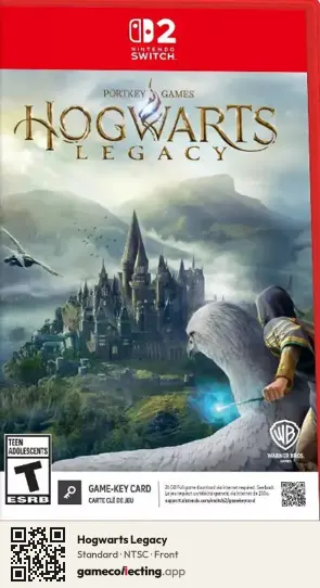 Hogwarts Legacy Nintendo Switch 2, NTSC box front