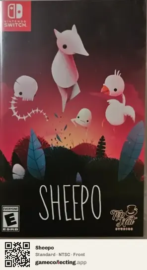 Sheepo Nintendo Switch, NTSC box front