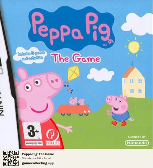 Peppa Pig: The Game Nintendo DS, PAL box front