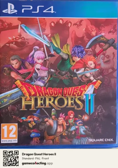 Dragon Quest Heroes II PlayStation 4, PAL box front