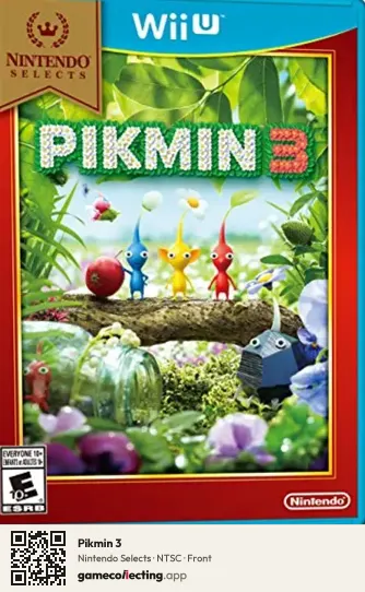 Pikmin 3 Nintendo Wii U, NTSC box front