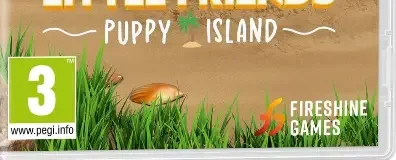 Little Friends: Puppy Island, the PEGI square on its front