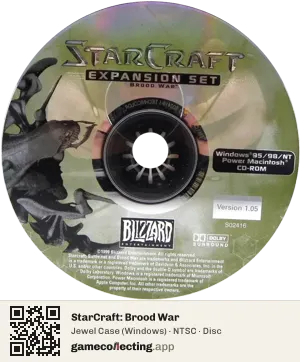StarCraft: Brood War Computer, NTSC disc
