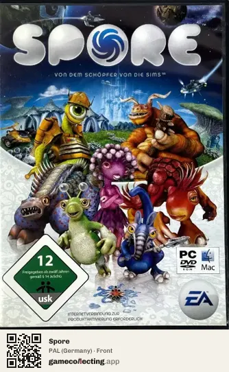 Spore Computer, Germany box front