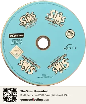 The Sims: Unleashed Computer, PAL disc