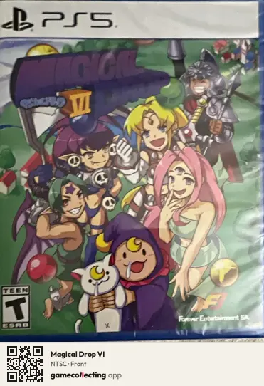 Magical Drop VI PlayStation 5, NTSC box front