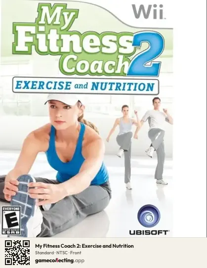 My Fitness Coach 2: Exercise and Nutrition Nintendo Wii, NTSC box front