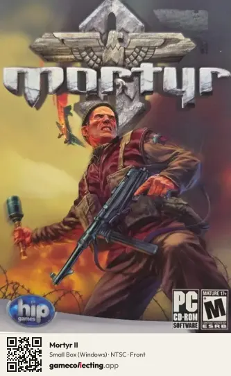 Mortyr II Computer, NTSC box front