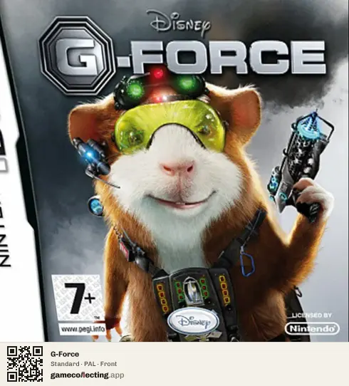 G-Force Nintendo DS, PAL box front