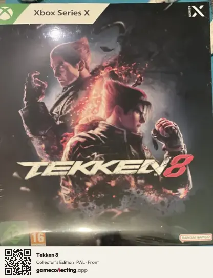 Tekken 8 Xbox Series X, PAL box front