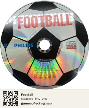 Football Philips CD-i, PAL disc