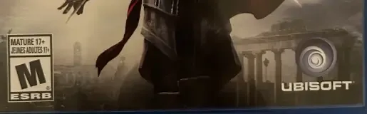 Assassin's Creed: The Ezio Collection, the ESRB box on its front