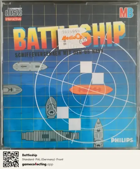 Battleship Philips CD-i, Germany box front