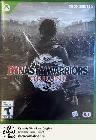 Dynasty Warriors: Origins Xbox Series X, NTSC box front