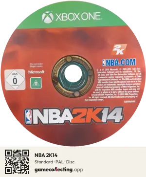 NBA 2K14 Xbox One, PAL disc