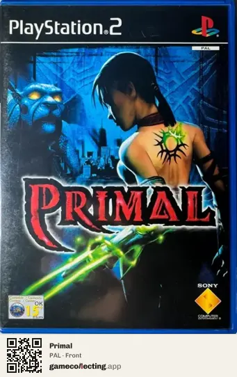 Primal PlayStation 2, PAL box front