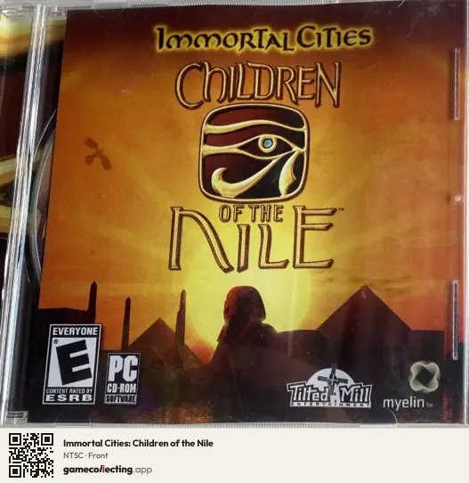 Immortal Cities: Children of the Nile Computer, NTSC box front