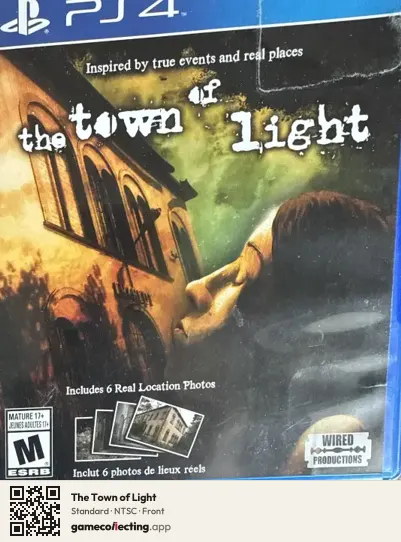 The Town of Light PlayStation 4, NTSC box front