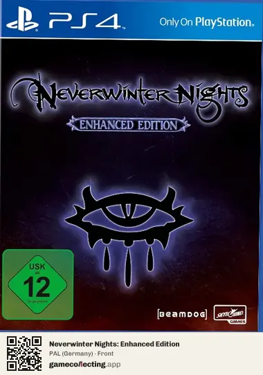 Neverwinter Nights: Enhanced Edition PlayStation 4, Germany box front