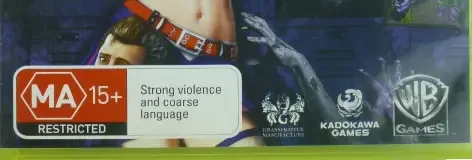 Lollipop Chainsaw, the Australian classification mark on its front