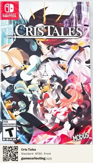 Cris Tales Nintendo Switch, NTSC box front
