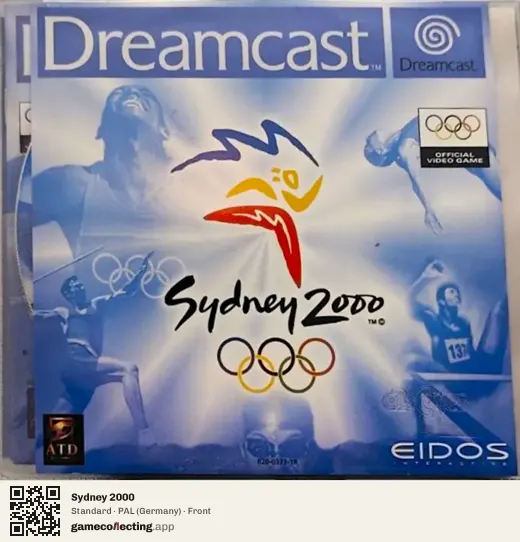 Sydney 2000 Sega Dreamcast, Germany box front