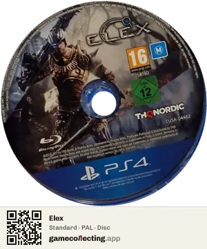 Elex PlayStation 4, PAL disc