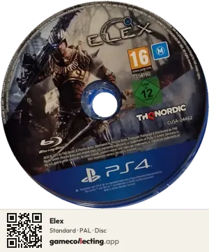 Elex PlayStation 4, PAL disc