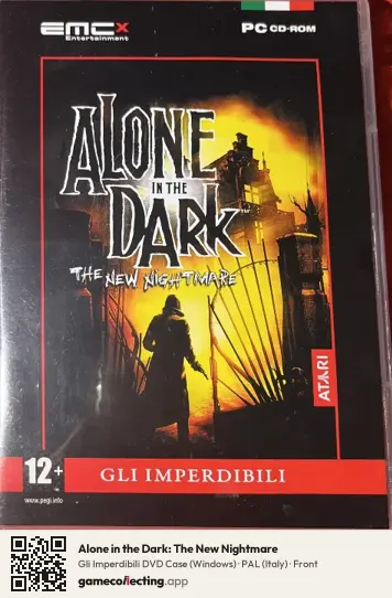 Alone in the Dark: The New Nightmare Computer, Italy box front