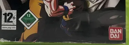 Dragon Ball Z: Burst Limit, the PEGI square on its front