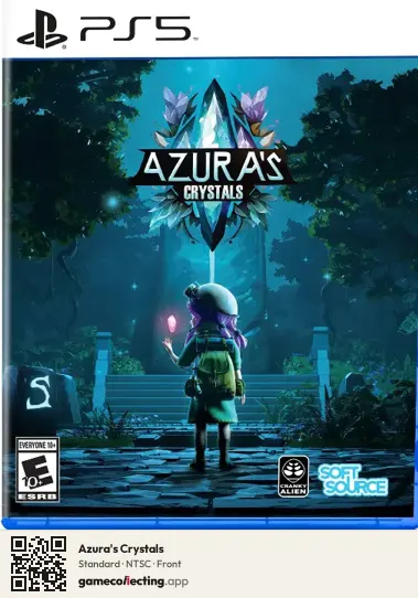 Azura's Crystals PlayStation 5, NTSC box front