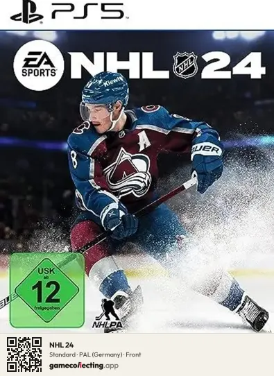 NHL 24 PlayStation 5, Germany box front