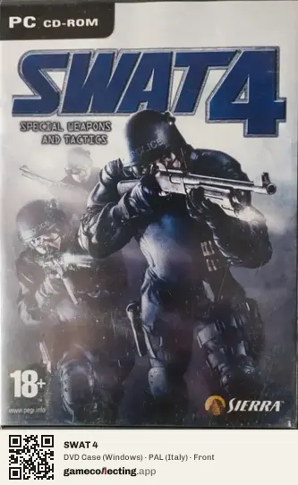 SWAT 4 Computer, Italy box front