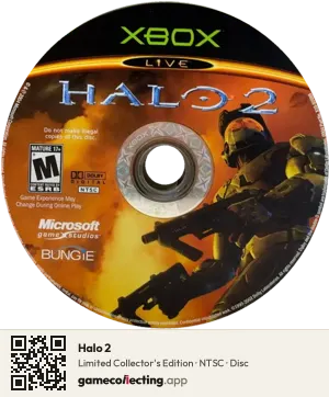 Halo 2 Xbox, NTSC disc